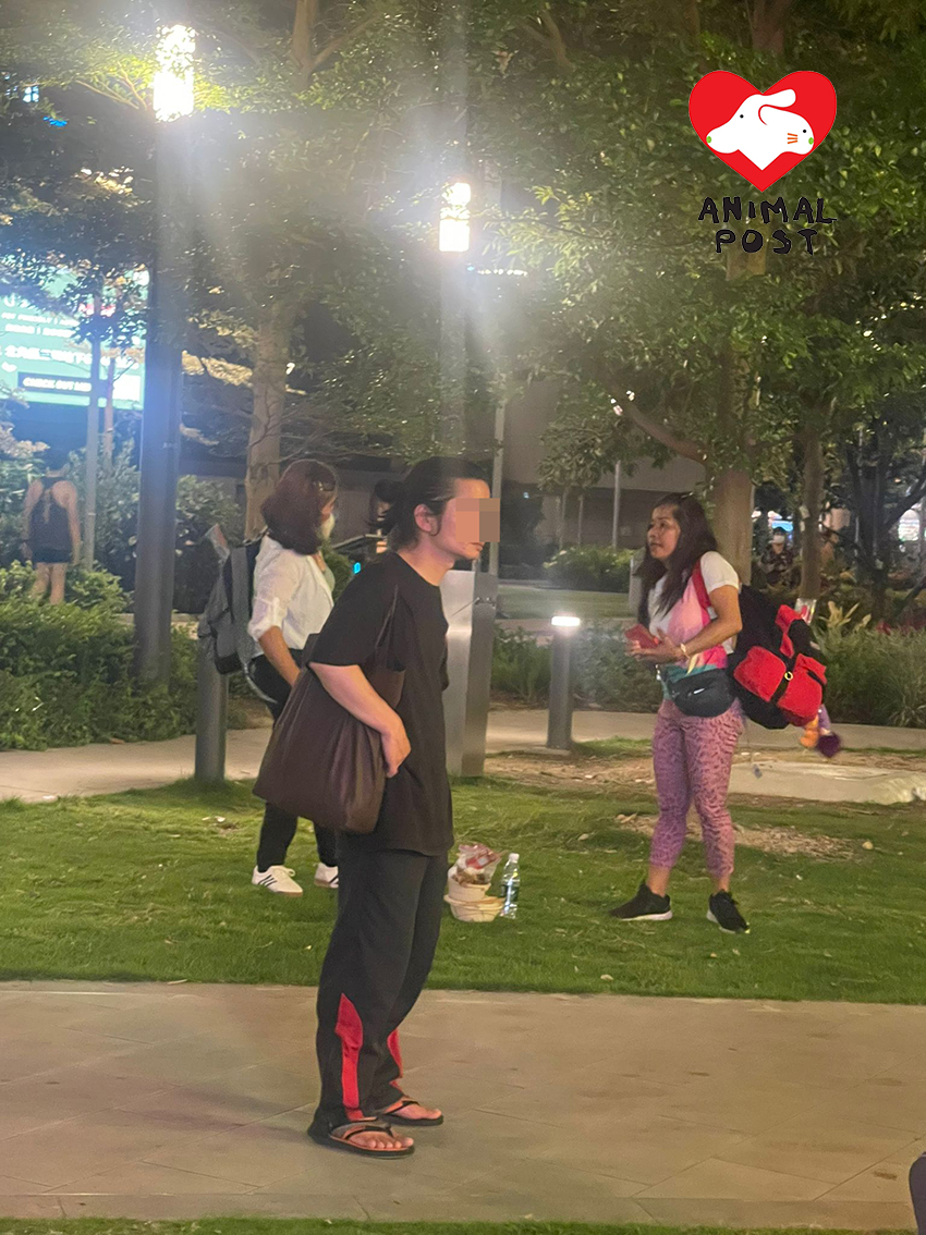 街坊指最近有一名可疑男子懷疑盯上了肥貓。