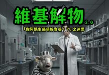 維基解🔪物 2.0:「你阿媽生癌唔好食藥」之迷思(文:香港野豬關注组成員/ 動物解放倡議者 / 一個不吃動物的人Roni Wong)